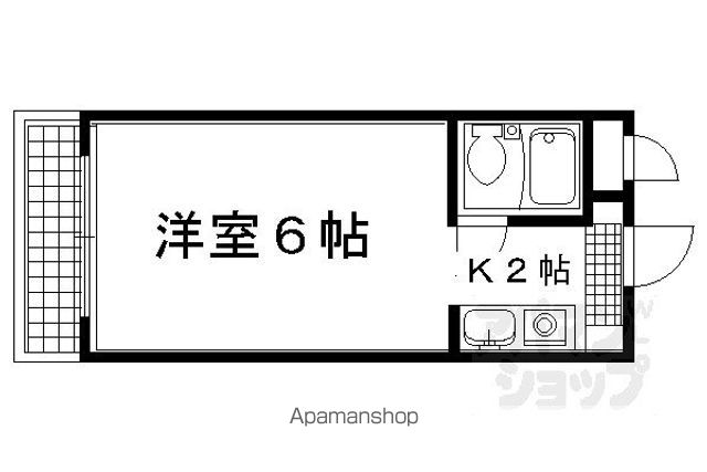 明治館にしきマンションの間取り写真