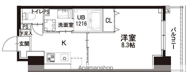 千葉中央・大庄マンションの間取り