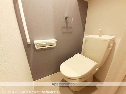 アリビオⅡ[2LDK/56.48m2]のトイレ