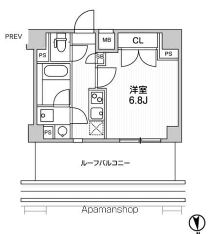 THE RESIDENCE神楽坂IIの間取り写真