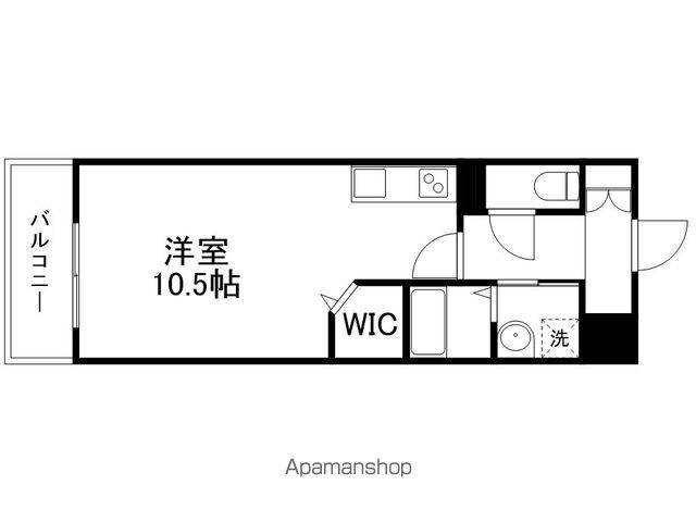 SQUARE新町の間取り写真