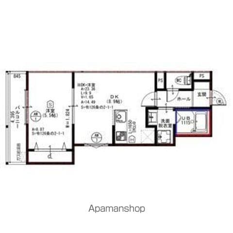 GRAND AUBE 岸部の間取り写真