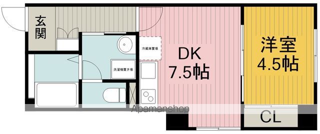 フィユフラッツ豊中末広町の間取り写真