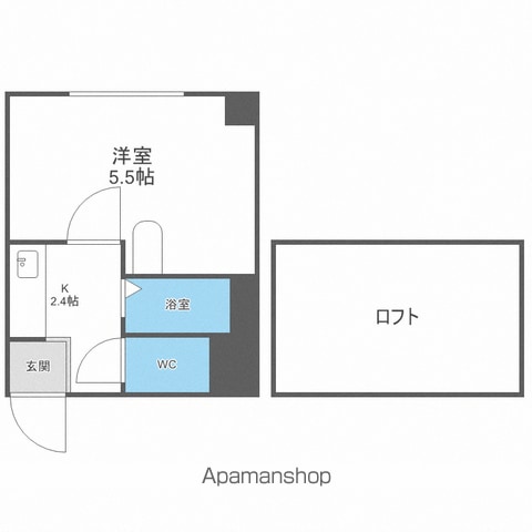 リベルタ平和通の間取り写真