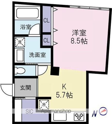 ELYSION KOWA ANNEXの間取り写真