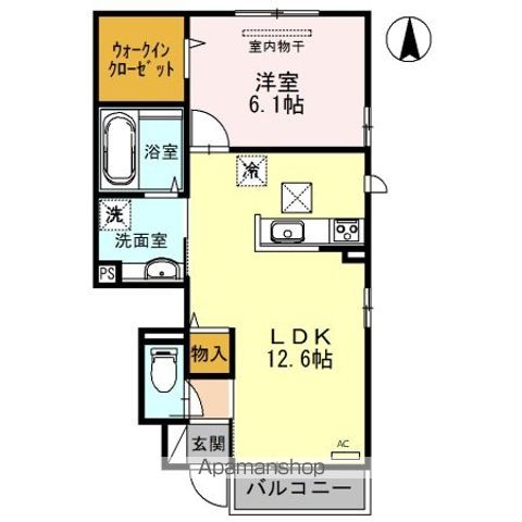 メナージュ A棟の間取り写真