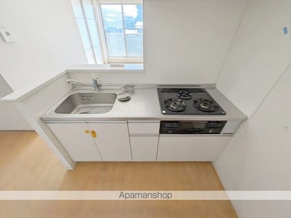 ヴィラレインボーＢ[2LDK/53.97m2]のキッチン