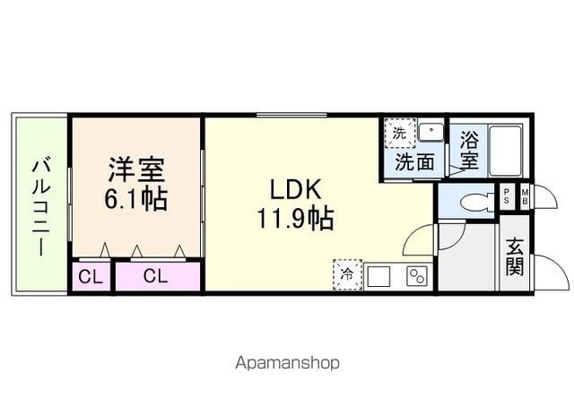 CHARME PARKSIDE IIの間取り写真