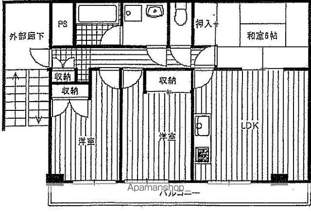 ツインヴィラ八柱IIの間取り写真