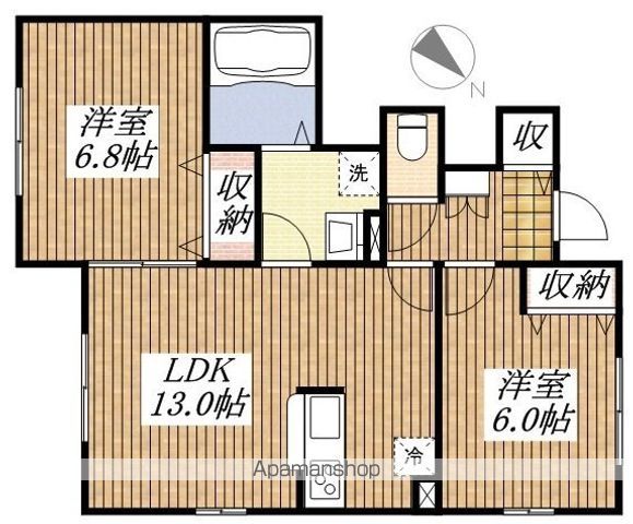 【プラサートハウス　１の間取り】