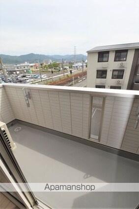 エクスプレス新八代　Ａ棟[1LDK/42.86m2]のバルコニー