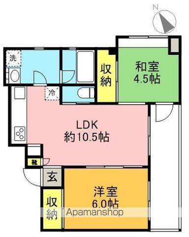 グランバリュー永福町の間取り写真