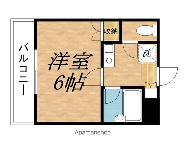 府中市分梅町のマンションの間取り