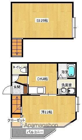 アルファーレ姪浜駅南の間取り写真