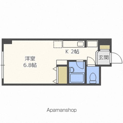 メゾンクレスト北大前IIの間取り写真