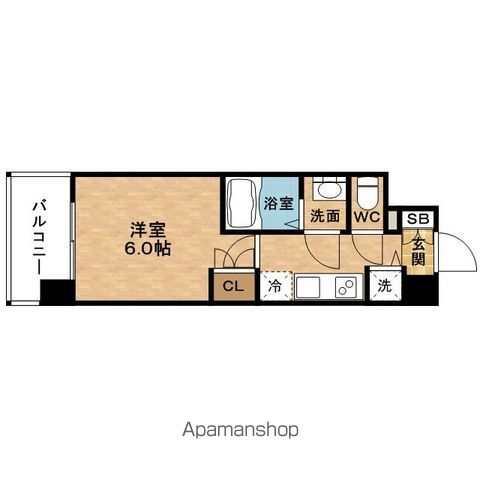 SCUTEUMEDAHIGASHIの間取り写真