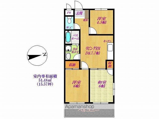エクセレントⅡの間取り