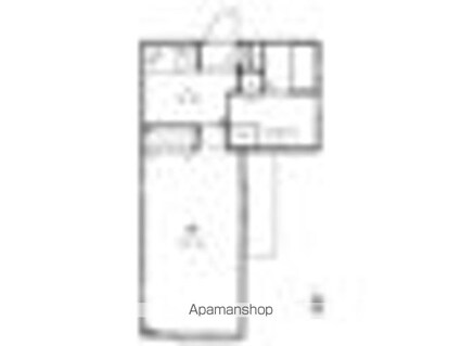 東京都世田谷区駒沢３丁目[1K/29.07m2]の間取図