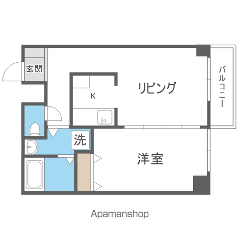APTーKの間取り写真