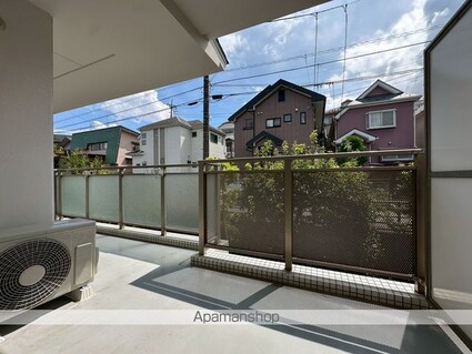 プレンディヒルズ高幡不動　ＰＬＥＮＤＹＨＩＬＬＳ[2DK/52m2]のバルコニー