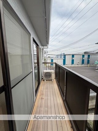 リバティハウス守山[2DK/44.72m2]のバルコニー