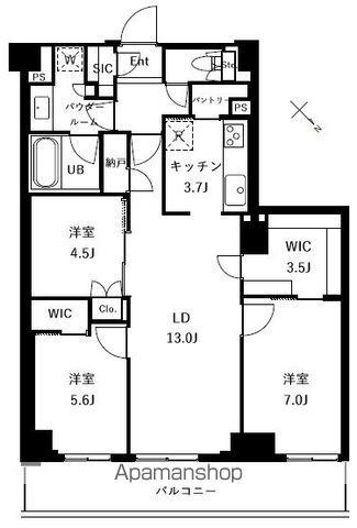 間取り：213131034762