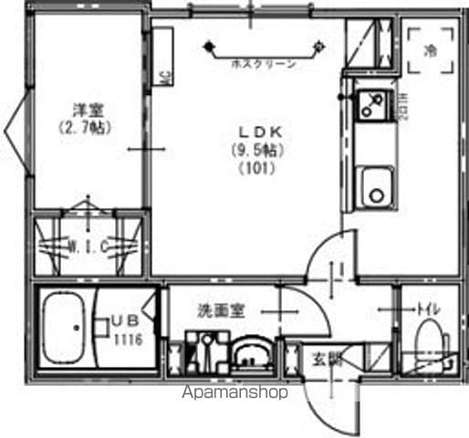 KEIAI RESIDENCE みのり台の間取り写真