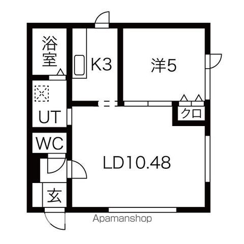 グローリー澄川の間取り写真