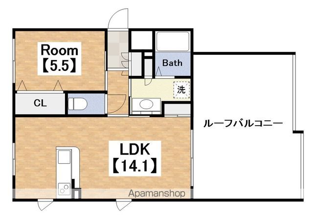 阪南町COSMOSの間取り写真