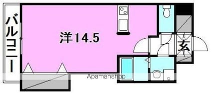 ｉｎｇ－シグマ[1R/38.95m2]の間取図