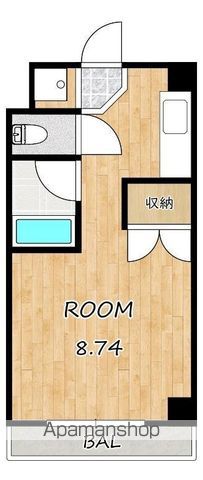 カルテットKOBORIB棟の間取り写真