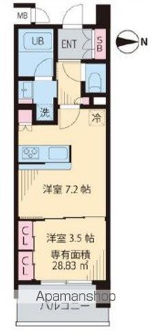 【ビイルーム武蔵小杉の間取り】