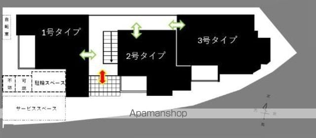 Ｒ－ＳＭＡＲＴパルティーレ大橋 301 ｜ 福岡県福岡市南区三宅３丁目21-10（賃貸アパート1R・3階・22.16㎡） その3