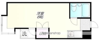 フラット本郷[1R/18m2]の間取図
