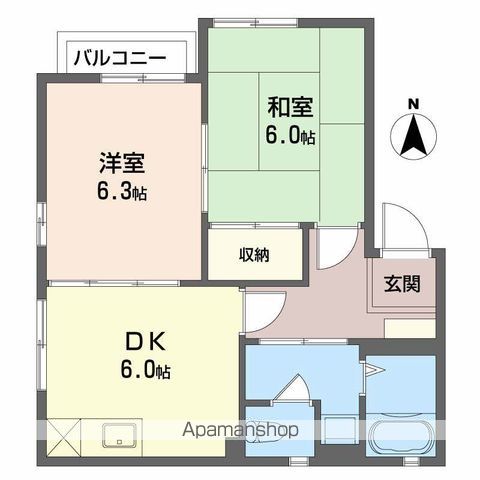 K.ガーデンの間取り写真