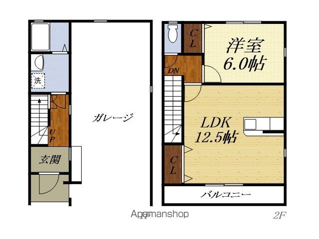 サンクレストの間取り写真