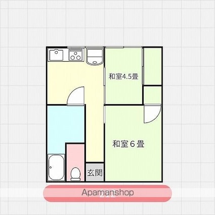 ビアンコ内原[2K/170.1m2]の間取図