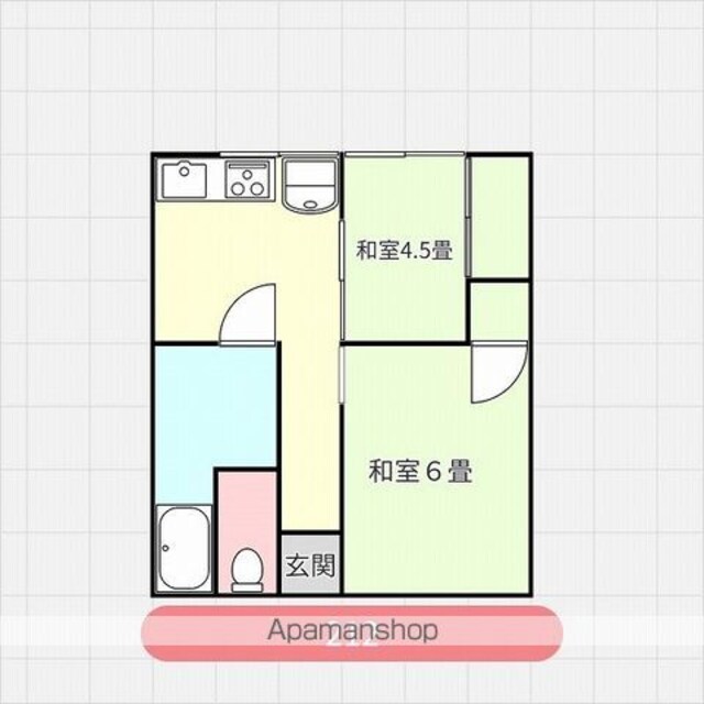 ビアンコ内原[2K/170.1m2]の間取図