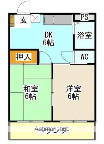 クリエール金沢八景の間取り写真