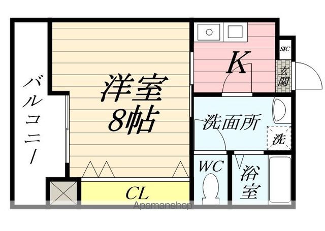 京 OHBUの間取り写真
