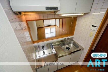 ロイヤルオートヤビル[1LDK/42.78m2]のキッチン