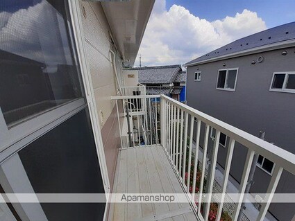 ユートピアⅡ[2DK/47.23m2]のバルコニー