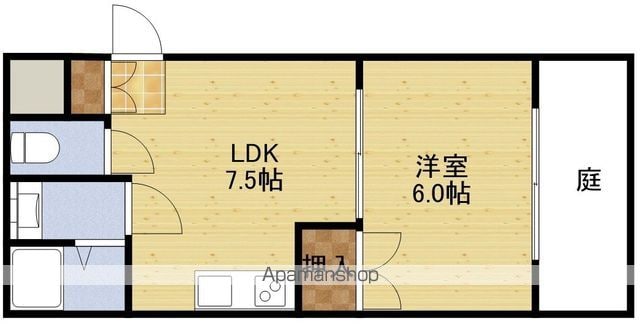 富士マンションの間取り写真