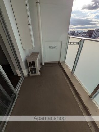 東京都中野区本町４丁目[1K/25.11m2]のバルコニー