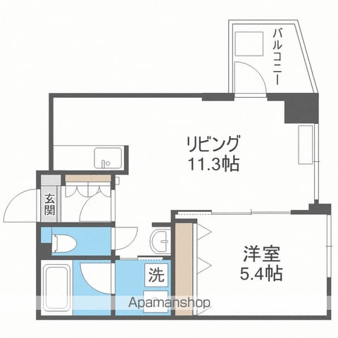 サムティ学園前の間取り写真
