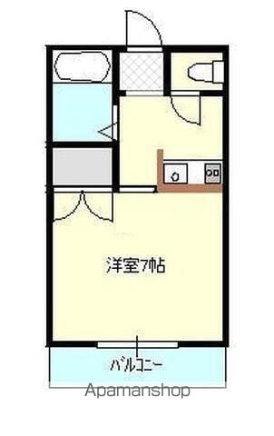 マンション モリヤの間取り写真