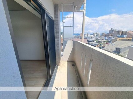 アマーレ中央[1K/28.06m2]のバルコニー