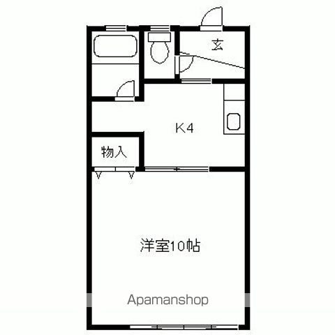 グリーンハイツ北島の間取り写真