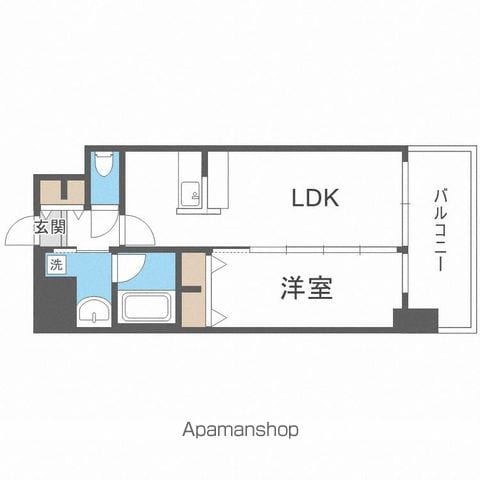 LA DOUCEUR天満の間取り写真