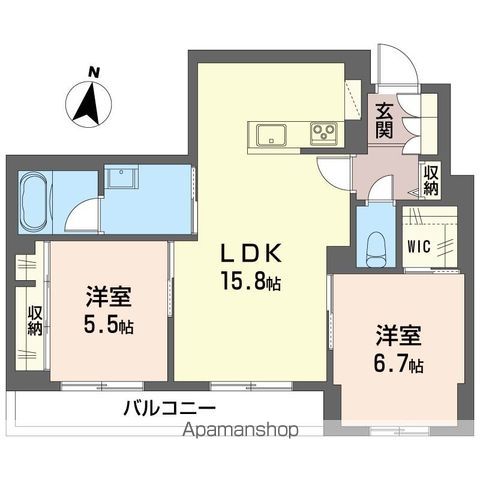 アルテシアの間取り写真